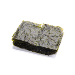seaweed or seaweed snack on the background new.