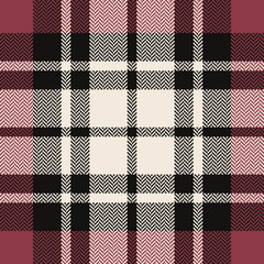 Plaid pattern vector. Seamless tartan check plaid background for flannel shirt, blanket, skirt, jacket, throw, duvet cover, or other modern summer, autumn or winter textile print.