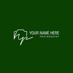 Np Initial Signature Photography Logo