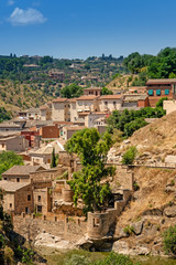 Fototapeta na wymiar old historical city of Toledo, Spain