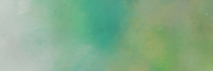 abstract painting background texture with dark sea green, ash gray and blue chill colors and space for text or image. can be used as horizontal background texture