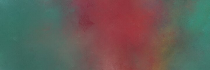 vintage abstract painted background with dim gray, dark moderate pink and blue chill colors and space for text or image. can be used as horizontal background graphic