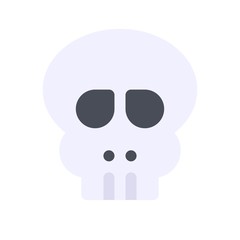 virus transmission related virus transmit with human skeleton vector in flat design,