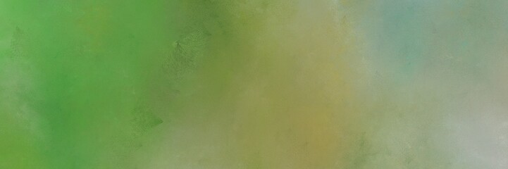 abstract painting background graphic with gray gray, olive drab and dark gray colors and space for text or image. can be used as header or banner