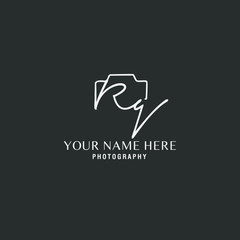 Rq Initial Signature Photography Logo