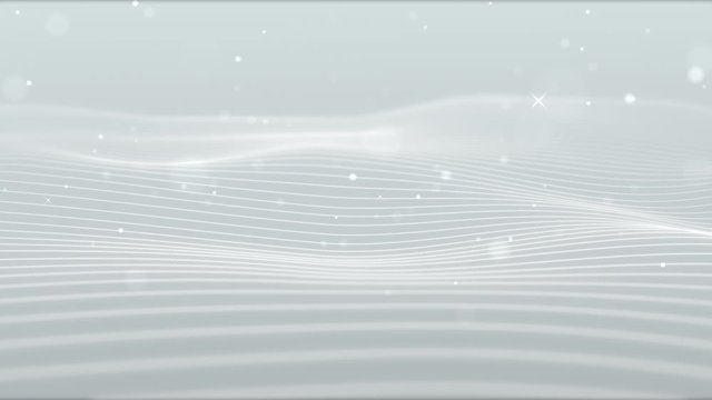 light white silver wave beautiful particle background business corporate digital wave shiny surface