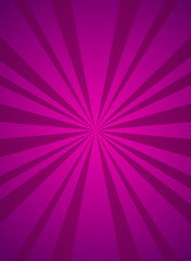 Sunlight vertical background. Purple color burst background. Vector illustration.