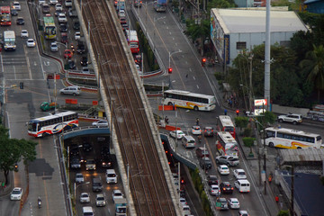 EDSA corner P. Tuazon intersection and underpass 2