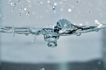 Water in texture and background