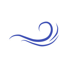 water splash logo vector illustration