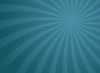 Sunlight wide horizontal background. Bright blue color burst background.