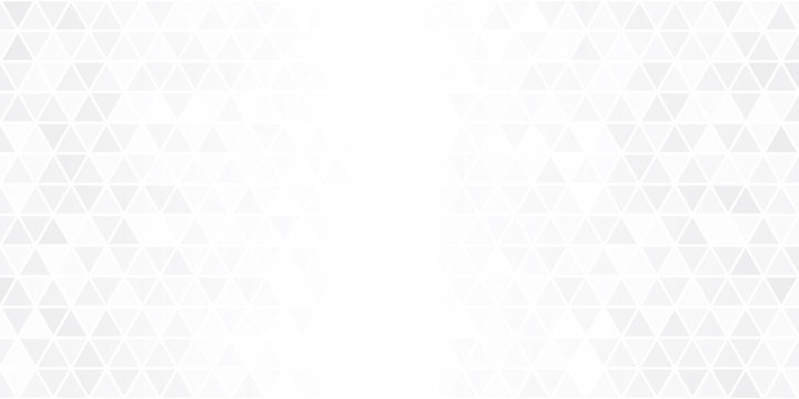 Abstract retro pattern of triangle shapes. White triangular mosaic backdrop. Geometric hipster background vector illustration.
