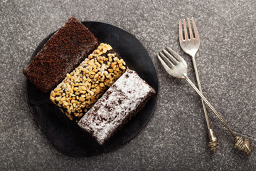 Chocolate cakes, bro Potato Cake dessert