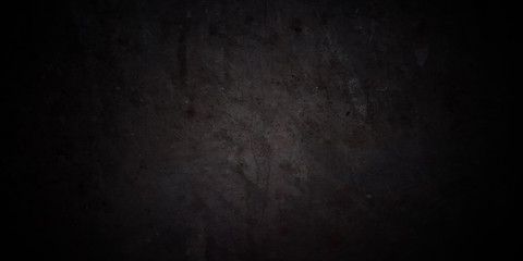 dark grey concrete and black gradient with border black, gray dark texture cement wall and black gradient frame,  Black tone wall, Dark wall with copy space, Dark old and aged surface