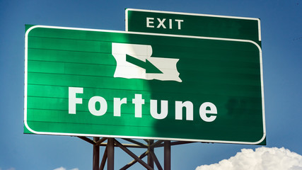 Street Sign to Fortune