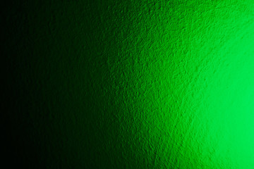Beautiful abstract black and green background on dark of elegant dark green vintage grunge wall background texture and green neon light on black banners