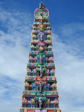 a tall  temple of namchi 