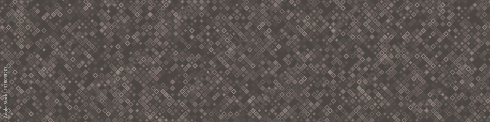 Poster small color blocks and pixels. abstract luminescent pixel mosaic illustration. futuristic banner tec
