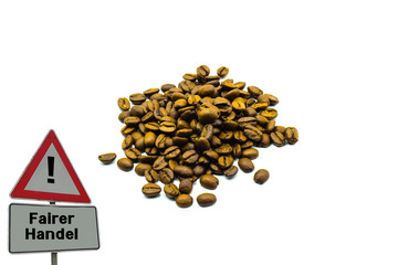 Fairer Handel Kaffeebohnen