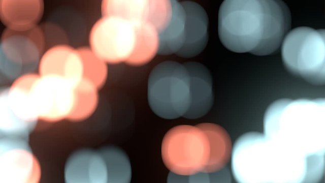 Seamless loop motion blur lights bokeh. For relaxing music, easy mood, emotional background