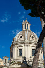 Rome. Italy10.19.2015. Blessed Name of Mary in the Trajan Forum