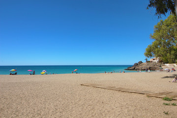 Playa de Bolnuevo, Mazarrón, Murcia, España