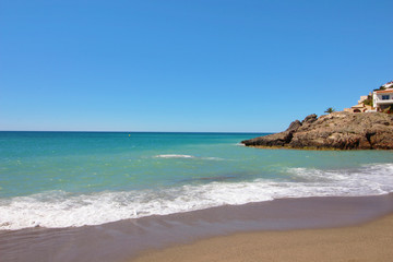 Playa de Bolnuevo, Mazarrón, Murcia, España
