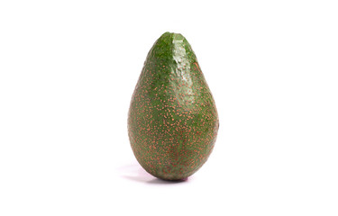 Avocado on a white background,isolated