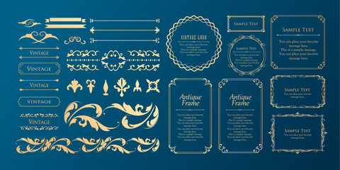 ウエディングフレーム　ビンテージ　アンティーク　ゴージャス　レトロ　ガーリー　ラグジュアリー　セット