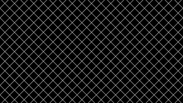 Abstract Minimal 3d Grid Background Loop/ 4k animation of an abstract background with lines and grid rotaing and seamless looping