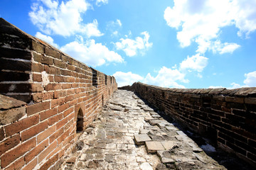 The Great Wall is in China.