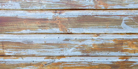 Grunge wood board white old style abstract panel background