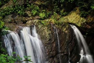 Fototapeta na wymiar The Katiki Waterfalls of Andhra Pradesh