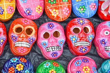 Fototapeta premium easter eggs in basket