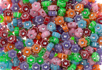 abstract background with beads