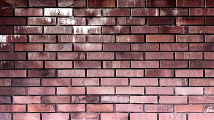 Vintage brick stone wall texture background