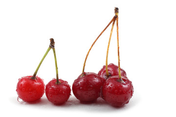 Red cherries