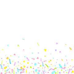 Sprinkles grainy. Cupcake dessert bakery confetti