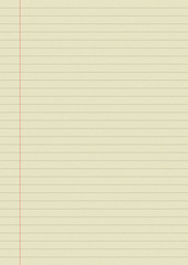 Fototapeta premium Sheet lined paper texture background