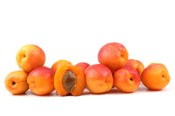 Apricots and half