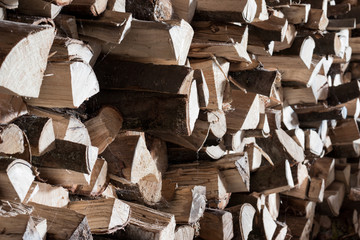 Brennholz Lager 