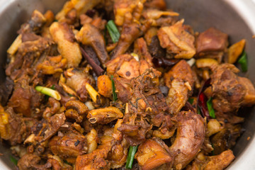 Delicious fried chicken