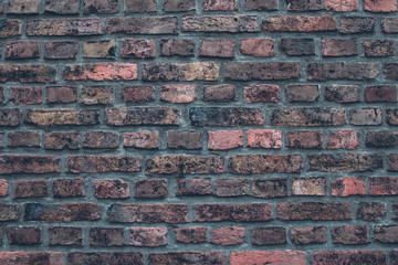 Backsteinmauer Ecke