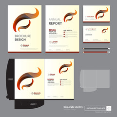 Flyer brochure business annual report cover template folder presentation promotion