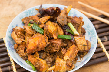 Delicious fried chicken