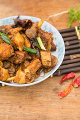 Delicious fried chicken
