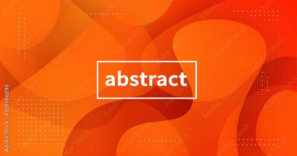 Poster Abstract dynamic trendy background. Cool gradient backdrop vector design.