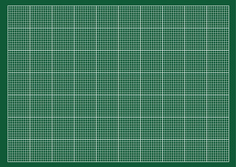 Grid paper Vector Green Background