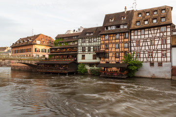 Strasbourg, France. Tourist corners of the Strasbourg, Alsace area.