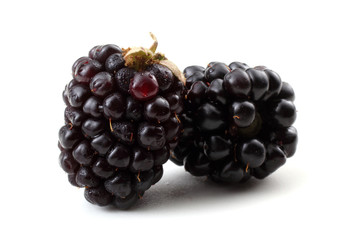 Two blackberries